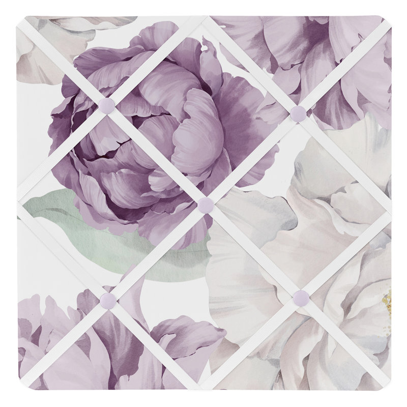 Peony Floral Bulletin & Memo Board