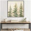 «Evergreen Trees Abstract» par The Creative Bunch Studio, reproduction d'art sur toile encadrée-2089808784