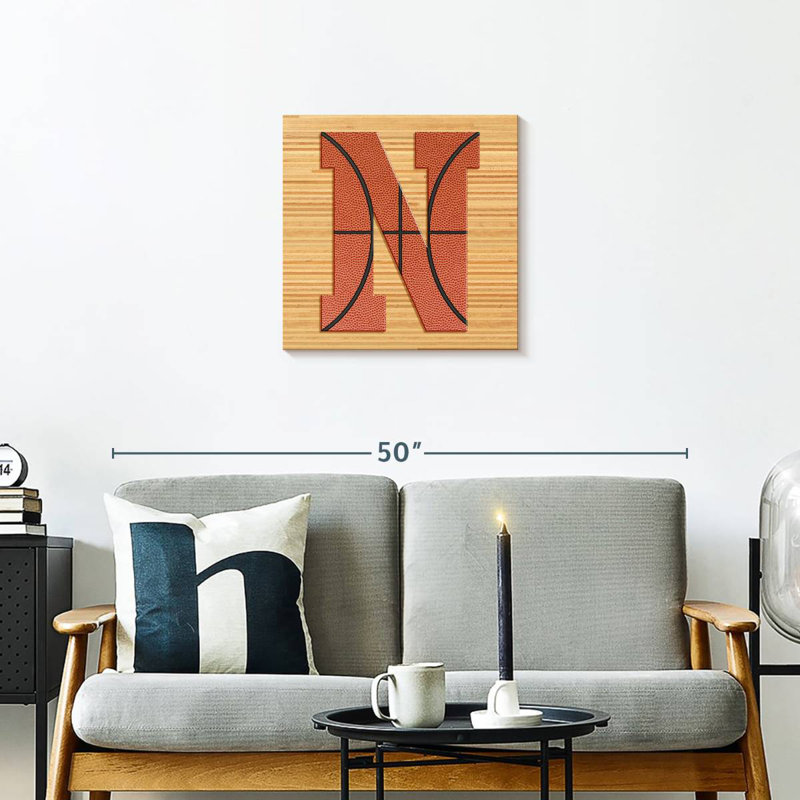 Tergel Basketball N Alphabet, 20" H x 20" W