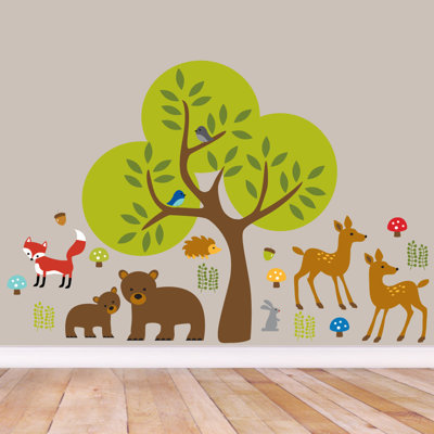 Woodland Forest Wall Decal