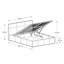 Beaird Upholstered Ottoman Storage Bed-16065366-16065372