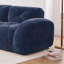 Canapé sans ossature, tissu velours doux, design capitonné, mousse haute densité 32D, aucun assemblage requis, base ergonomique, design antidérapant, pouf amovible pour chambres à coucher-54058181