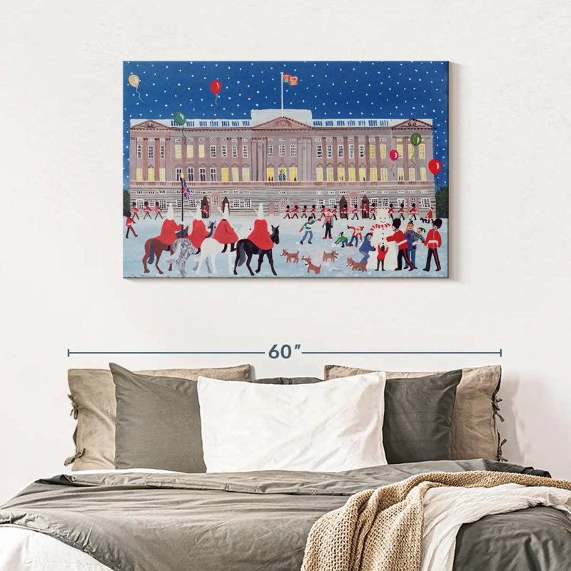 Rorry Festive Buckingham Palace London, 30" H x 45" W