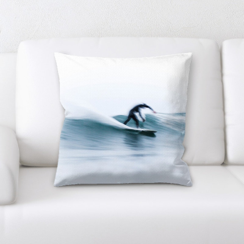 Eloise Microsuede Reversible Throw Pillow