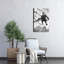 «1960s Man In Tree Branch Limb», art mural contemporain-1165929687