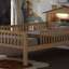 Lit plateforme en bois avec tête de lit en forme de maison, DEL et rangement intégré, cadre de lit-1779354347-1779354346