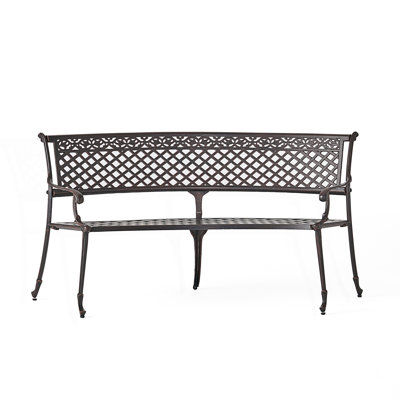 Outdoor Curved Bench
