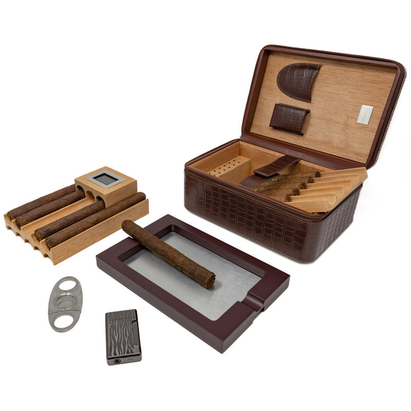 Manhattan XL (noir), Bois brun