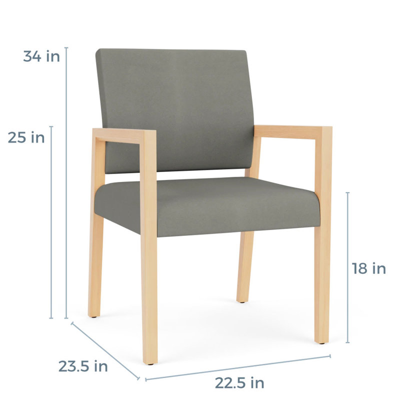 Chaise d'invité de réception Brooklyn, Naturel, Patriot Plus