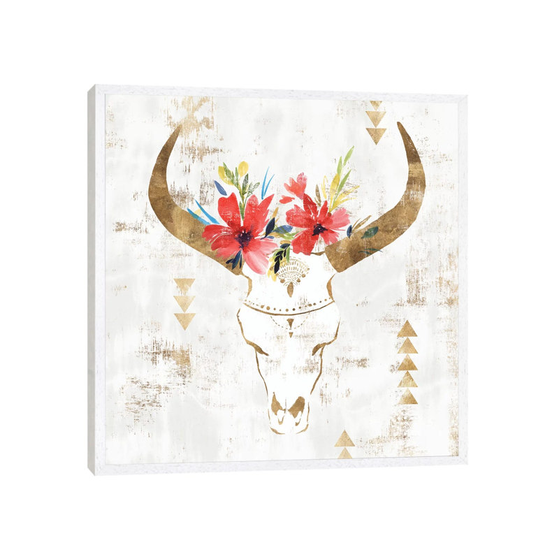 Oddity I by Isabelle Z - Print on Canvas, 45.72 cm H x 45.72 cm W, White Framed