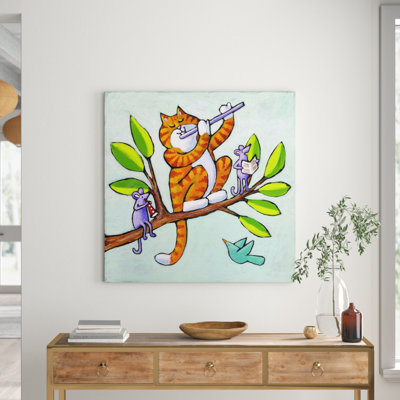 Janet Nelson - Wrapped Canvas Painting
