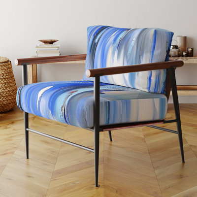 Chaise d'appoint rembourrée Gambel Nicosha