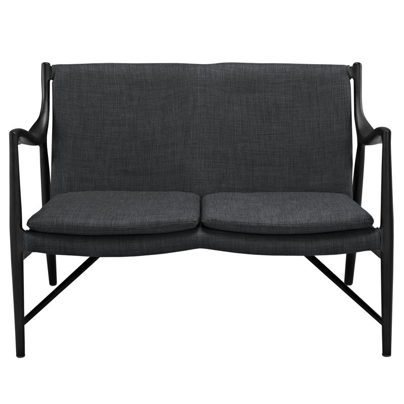 Modway Heed Loveseat, Wool/Viscose Grey