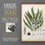 Fougères collectées III - reproduction encadrée de qualité supérieure - prête à être accrochée - aucun clou requis - aucun clou requis-1008908703-1008908704