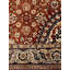 Oriental Area Rug in Red