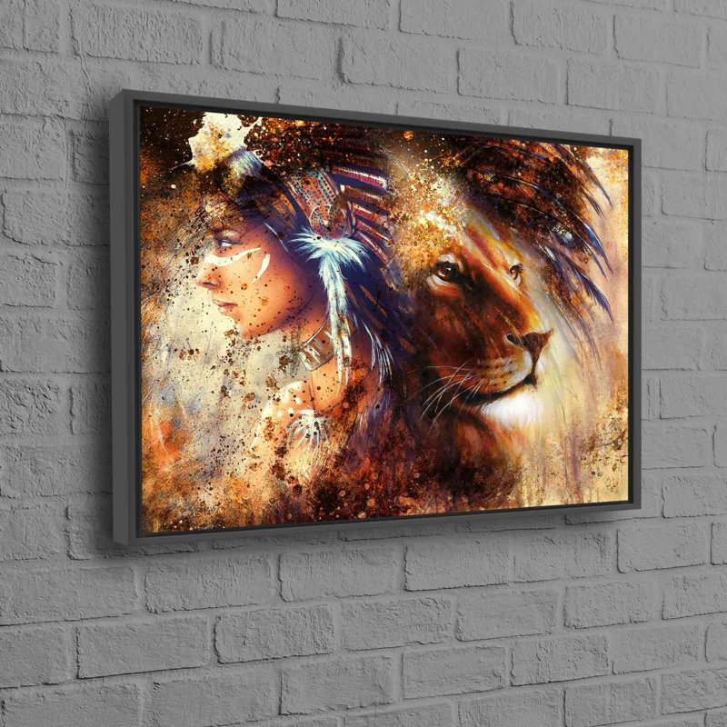 Print on Canvas, Framed Print without Mat, Black, 20cm H x 30cm W