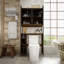 Rangement au-dessus de la toilette Cothern