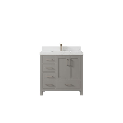 Ensemble de meuble-lavabo simple 36 po Malibu