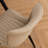 Jimma Faux Leather Upholstered Wingback Dining Chair with Iron Legs-194002855