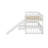 Twin Over Twin Bunk Bed With Fence-1427900443