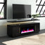 Meuble télé, meuble multimédia, meuble audio-vidéo et foyer électrique 79 po Blakelee-528671228-485348642