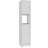 Ibis 14-inch Wide Linen Cabinet with Double Doors, 4 Interior Shelves, and 2 Cabinets-1837133571