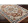 Tapis Truva rouge foncé