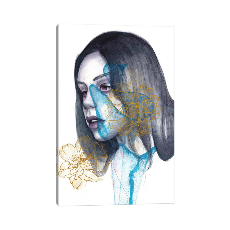 Sleepless Heart by Victoria Olt - Gallery-Wrapped Canvas Giclée on Canvas, No Frame, 66.04 cm H x 45.72 cm W x 1.91 cm D