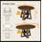 43.3''-59'' Extendable Round Dining Table For Seats 8 , Mid Century Modern Wooden Round Table With Removable Leaves Space Saving, For Kitchen Living Room-1918473175