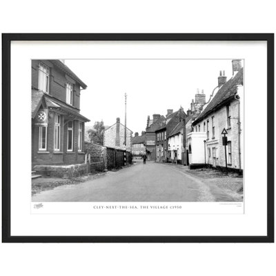 Cley-Next-the-Sea, the Village C1950 1 Piece Single Picture Frame Wall Art