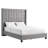 Kaster Upholstered Linen Wingback Headboard-784661569-784661575