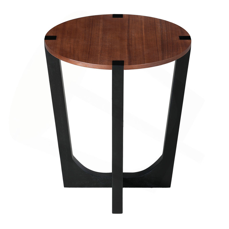 ACACIA SOLID WOOD SIDE TABLE
