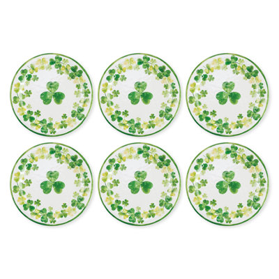 Shamrocks, 11" Plate S6
