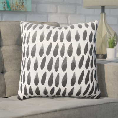  Drops Cotton Throw Pillow
