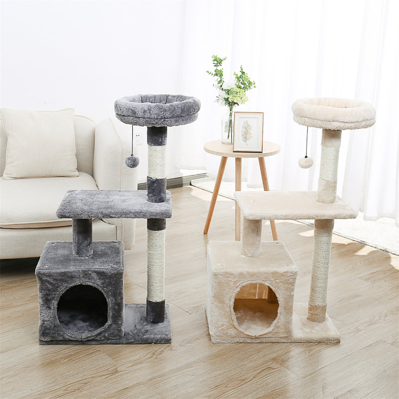 Arbre à chat, Beige