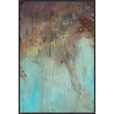 Trust Me Right - Peinture sur toile avec cadre flottant