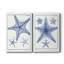 Blue Sea Stars VII - Toile tendue avec châssis de qualité supérieure - Prêt à être accroché-108955684