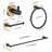 ANZZI 4-Piece Bathroom Accessories Set-112454838