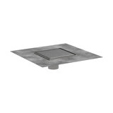 Rain Brilliance 6"x 6" Trim Tileable Rear Cover and Rough