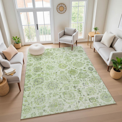 Tapis damassé de qualité supérieure lavable à la machine Ashington AMF1833