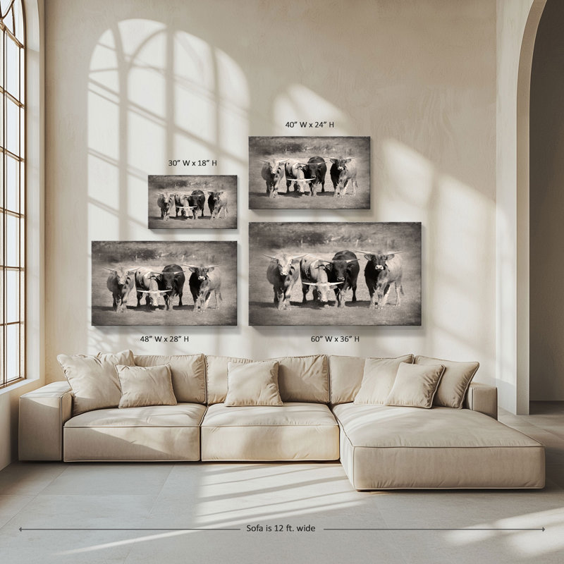 "Home Sweet Home" par Rhonda Addison, reproduction sur toile, H 18 po x l 30 po x P 1 po