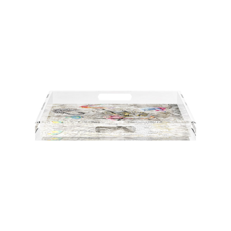 Plateau décoratif carré Arcadia, H 2 po x l 15 po x P 15 po