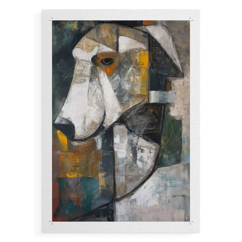 ANIMAUX, série Cxxiv - impression sur toile seulement - non encadrée, H 27 po x l 18 po