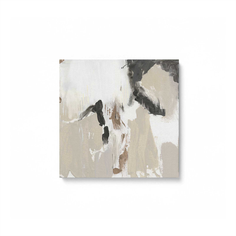 "Mosaïque monochrome V2" sur toile, Toile tendue, H 24 po x l 24 po x P 1,25 po