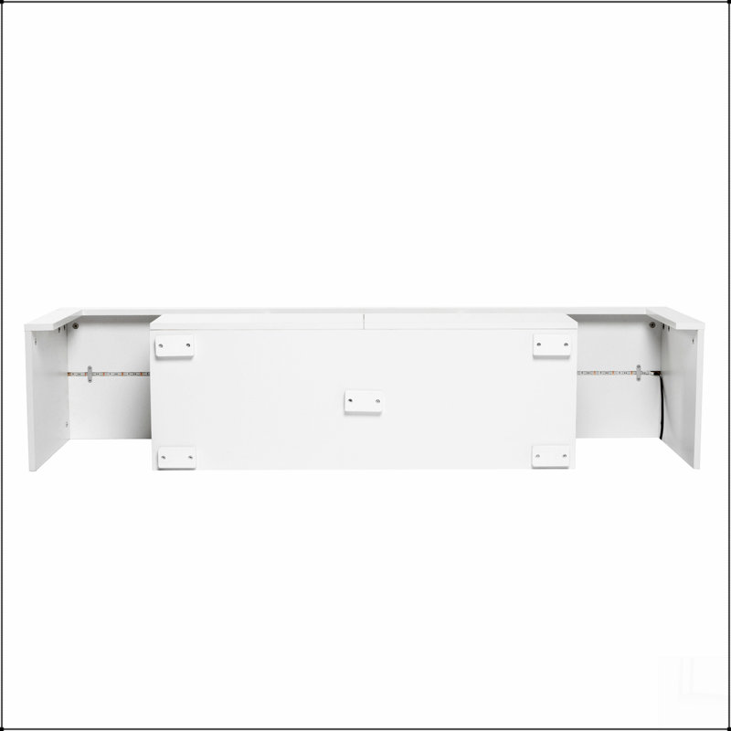 TV Stand with LED Lights