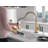 Lenta Brushed Gold Touch Kitchen Faucet with Pull Down Sprayer, Modern Single Hole Touch On Kitchen Sink Faucet, Single Handle, Champagne Bronze-48782976