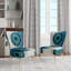 Fauteuil d'appoint rembourré Kyiel