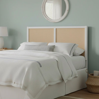 Barkley Cane And Solid Wood Queen/Full Headboard