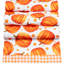 Chemin de table rectangulaire à motif citrouilles et récolte d'automne - 183 cm