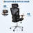 Ergonomic Mesh Office Chair with High Back Support, 3D Adjustable Armrests & Smooth Wheels, Breathable Desk Computer Chair for Long Hours of Work, Study, or Gaming-1086025912